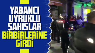 Şehir merkezinde kavga