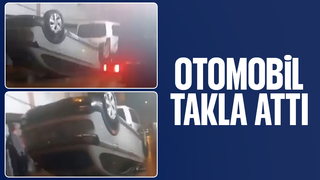 Şehir merkezinde korkutan kaza