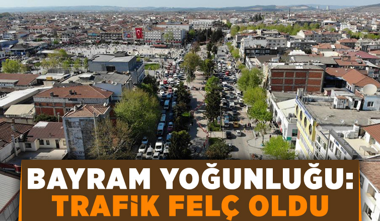 Şehir merkezinde trafik felç oldu
