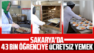 Şehirde 43 bin öğrenciye ücretsiz yemek