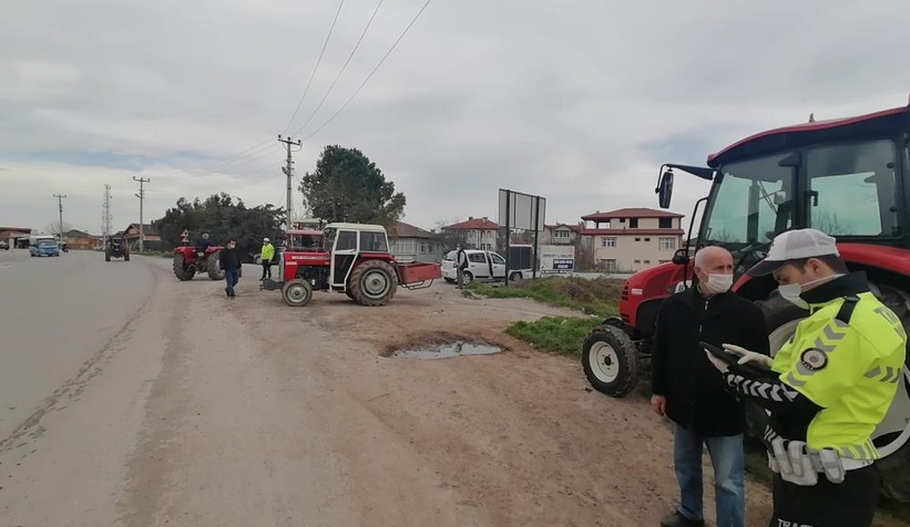 Şehirde büyük trafik denetimi