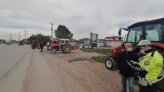 Şehirde büyük trafik denetimi