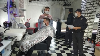 Şehirde koronayla büyük mücadele