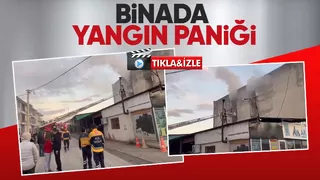 Şehirde yangın