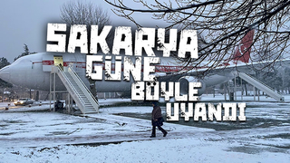 Şehirden kar fotoğrafları