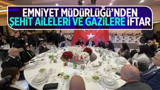 Şehit aileleri ve gazilere iftar