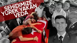 Şehit astsubay Bahadır Rıdvan Talay'a veda