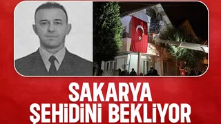 Şehit Astsubay Başçavuş Karakuş'un cenazesi Sakarya'ya getirilecek
