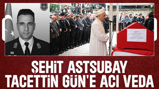Şehit Astsubay Tacettin Gün toprağa verildi