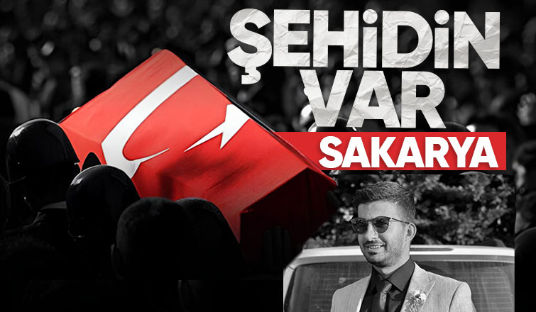 Şehit ateşi Sakarya'ya düştü