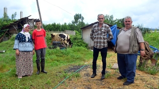 Şehit babasından duygulandıran yardım