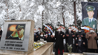 Şehit Emniyet Müdürü Ali Gaffar Okkan Mezarı başında anıldı