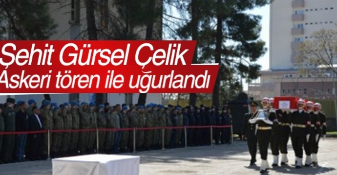 Şehit Gürsel Demir için askeri tören düzenlendi