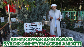Şehit Kaymakamın babası, 5 yıldır dinmeyen acısını anlattı