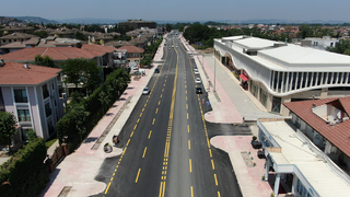 Şehit Mehmet Karabaşoğlu Caddesi yepyeni yüzüyle hizmette