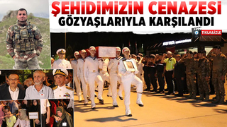 Şehit Ömer Faruk Civelek'in cenazesi Karasu'ya geldi