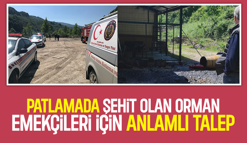 Şehit orman işçilerine vefa: İsimleri ormanlarda yaşasın