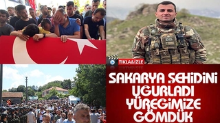 Şehit Teğmen Ömer Faruk Civelek'e son görev