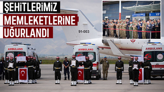 Şehitlerimiz için tören düzenlendi