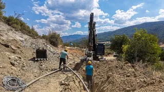 Şehren'e sondajla içme suyu