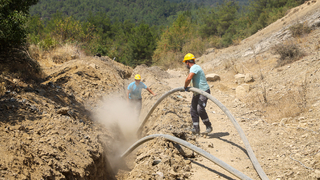 Şehren Mahallesi’ne yeni kaynak ile içme suyu hattı