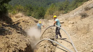 Şehren Mahallesi’ne yeni kaynak ile içme suyu hattı