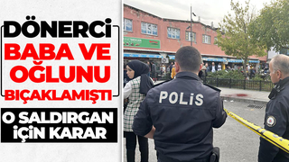 Şehrin göbeğinde baba ve oğlu bıçaklamıştı, tutuklandı