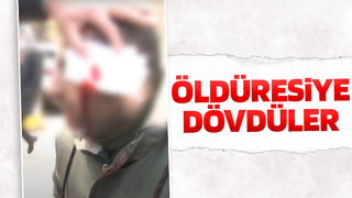 Şehrin göbeğinde öldüresiye dövdüler