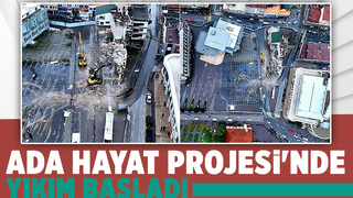 Şehrin kalbindeki dev projede yıkım başladı