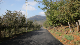 Şehrin kuzeyinde asfalt çalışmaları devam ediyor