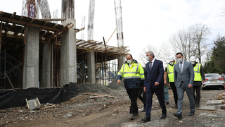 Şehrin yeni eğitim külliyesi yükseliyor