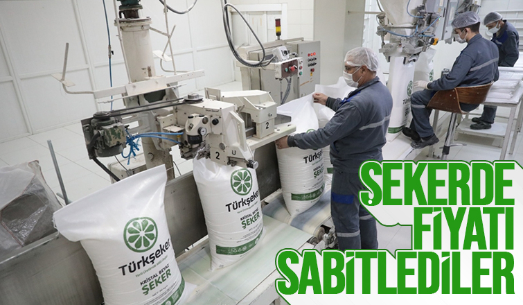 Şeker üreticisinden sabit fiyat uygulaması