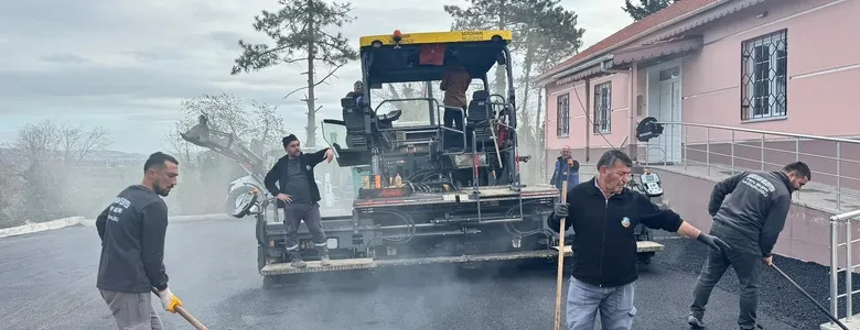 Selahiye Kültürevi’nde asfalt serimi tamam