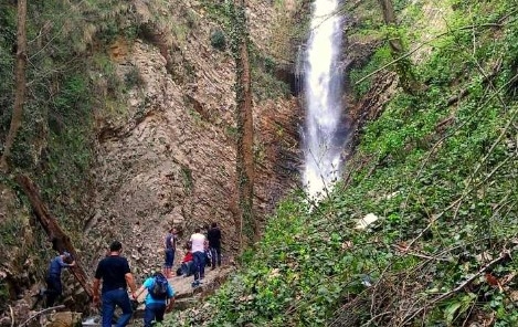 Şelalede cansız bedenine ulaşıldı