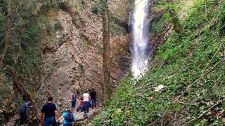 Şelalede cansız bedenine ulaşıldı