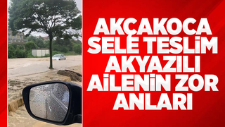 Sele yakalanan Akyazılı ailenin zor anları