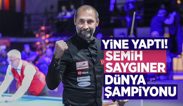 Semih Saygıner dünya şampiyonu oldu
