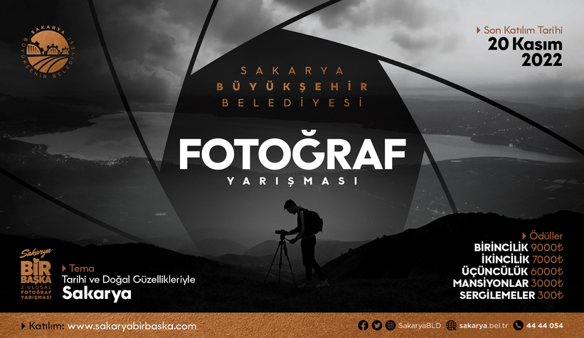  Senin şehrin senin kadrajın; Son başvuru 20 Kasım