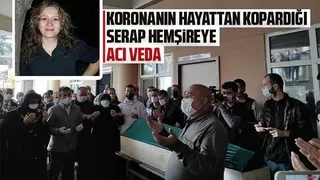 Serap hemşireye acı veda