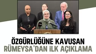 Serbest kalan Rümeysa: Çok heyecanlıyım