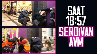 Serdivan AVM'de deprem tatbikatı