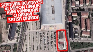 Serdivan AVM yanındaki 41 milyon liralık arsa satılık