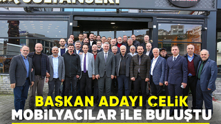 Serdivan Belediye Başkan Adayı Osman Çelik mobilyacılarla buluştu