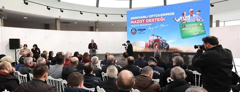 Serdivan Belediyesi'nden çiftçilere mazot desteği
