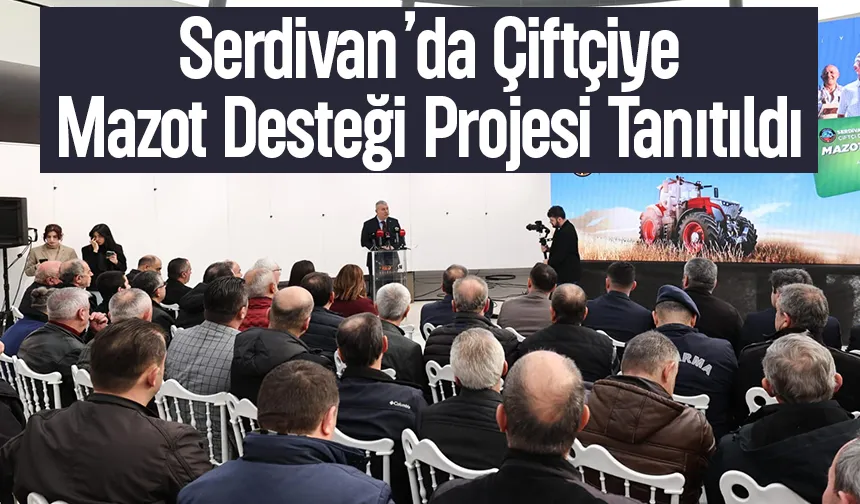 Serdivan Belediyesi'nden çiftçilere mazot desteği