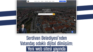 Serdivan Belediyesi'nin yeni web sitesi yayında