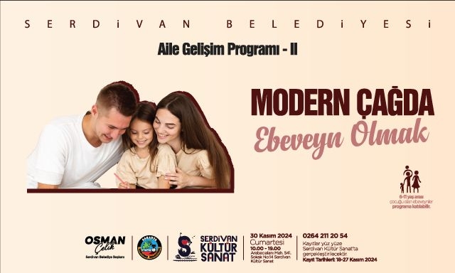 Serdivan Belediyesi’nden Aile Gelişim programı