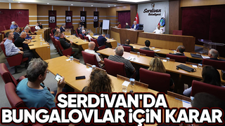 Serdivan Belediyesinden bungalov kararı
