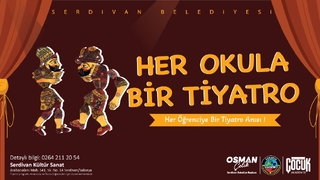 Serdivan Belediyesi’nden miniklere tiyatro şöleni