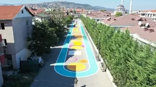 Serdivan Çocuk Dostu Oyun Sokağı’nda son adım